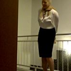 Pic of bound-ticklish-girl | Julia - Businesslady serving her time Part 2 of 7