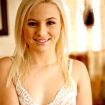 Pic of Aria Banks Petite Blonde in Action