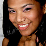 Pic of Young black babe sucks off white dick at gloryhole