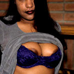 Pic of Ebony BBWs Toying with Double Dildo