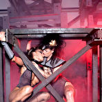 Pic of Bisexual chicks Lana and Irina have threesome sex in futuristic outfits