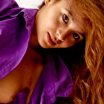 Pic of Skinny teen Fedra gets naked to finger her hairy twat & toy her tight ass