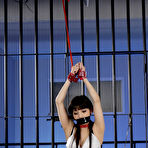 Pic of Japanese sex slave Rei Mizuna gets gangbanged while in a holding cell