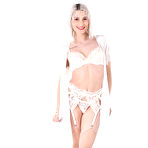 Pic of Christy White in White Lingerie