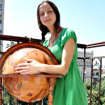 Pic of NuDolls Mayka in Nude balcony