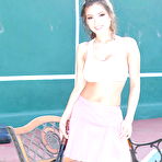 Pic of Big titted babe Yurizan Beltran plays lawn tennis completely naked