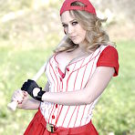 Pic of Gorgeous babe Kagney Linn Karter taking off her sport outfit outdoor