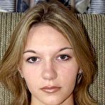 Pic of First timer Flame strips totally naked prior to a bare ass grab over a couch