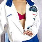 Pic of Amateur babe Lin shows off her Latina big tits and perfect ass