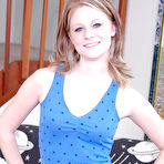 Pic of Amateur babe Amber takes her pink panties off to masturbate