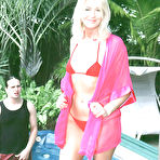Pic of Houseiwfe Vanessa pool fucked by step son and jizzed hard