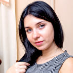 Pic of Brunette housewife Tanita tries her hand at being a nude model