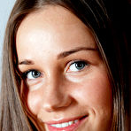 Pic of Slim Russian girl Irina O displays her edible pussy in the nude