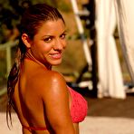 Pic of Hot girl Bruna Andrad models a bikini while in the outdoors