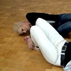 Pic of bound-ticklish-girl | Elena und Susan - Job fighter  Part 7 of  11