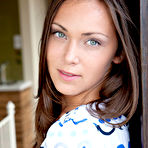 Pic of Beautiful Czech teen Sophia E releases her tan lined body from a dress