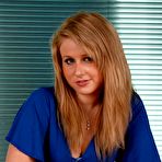 Pic of British amateur Lucy shows her painted toenails after getting naked