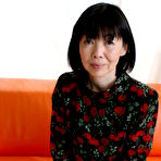 Pic of Mature Japanese woman Mitsuyo Morita masturbates before POV sex begins