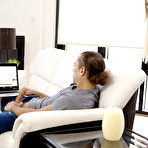 Pic of Slutty Kenzie Reeves catches her BF watching porn and gets her ass fucked