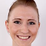 Pic of Amateur Hanka confidently takes off her clothes until she is naked on a stool