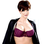 Pic of Short hair model Emily Addison loosing tight ass from sexy panties