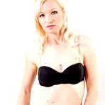 Pic of Blonde wife Heidi Hanson jerks off her husband after he comes home from work