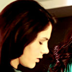 Pic of Valentina Nappi and Lyen have lesbian sex while in their kitchen