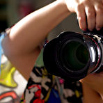 Pic of Sexy girls have a lesbian threesome during a photographic shoot