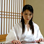 Pic of Japanese chick Ako Nishino is left with a creampie after sex on a mattress