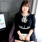 Pic of Japanese teen with a big ass Madoka Watanabe sports a creampie after POV sex