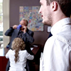 Pic of Office threesome groupsex with marvelous milf Phoenix Marie