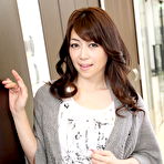 Pic of Japanese lady Maki Hojo gives a POV blowjob before playing with her nipples
