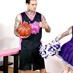 Pic of Amateur cheerleader Joanna Angel is fucking with her boyfriend