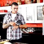 Pic of Top-heavy temptress with ample butt gets shagged and tastes some jizz