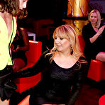 Pic of Cute latina babes with big boobs and asses giving handjobs and blowjobs