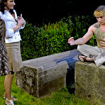 Pic of Celine Noiret & Bibi Fox are into fully clothed pissing action