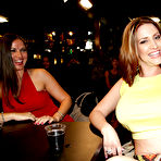 Pic of CFNM party with a bunch of horny interracial clothed babes with big tits