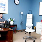 Pic of Rachel Starr and Julia Ann enjoy hot groupsex at the doctor's