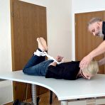 Pic of bound-ticklish-girl | Elena und Susan - Job fighter  Part 11 of  11