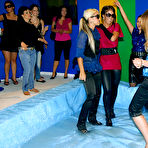 Pic of Stunning blonde fetish gals with hot bodies are into wild wet catfight