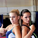 Pic of Seductive MILFs are into rough lesbian action in the squared ring
