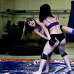 Pic of Lesbian Doris Ivy takes part in a catfight and gets her ass kicked