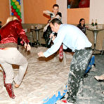 Pic of Kinky european fetish ladies having some messy mud wrestling fun