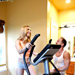 Pic of Ass fucking scene after a good workout of an amateur teen Karla Kush