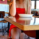 Pic of FTV Cara in a Red Dress
