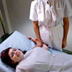 Pic of Redheaded patient is tortured with electricity by a kinky nurse