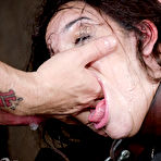 Pic of Female sex slave Eden Sin endures a hard oral and vaginal fucking
