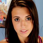 Pic of Teen girl Jessica Sinn strips off jeans and clothes for nude modeling debut