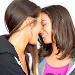 Pic of Beautiful Shae and Eva undressing and licking their pussies
