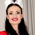 Pic of Silvia Sin Leggy Busty Nurse Spreads